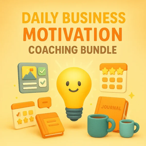 Daily Business Motivation & Coaching Bundle - 4 GPTs