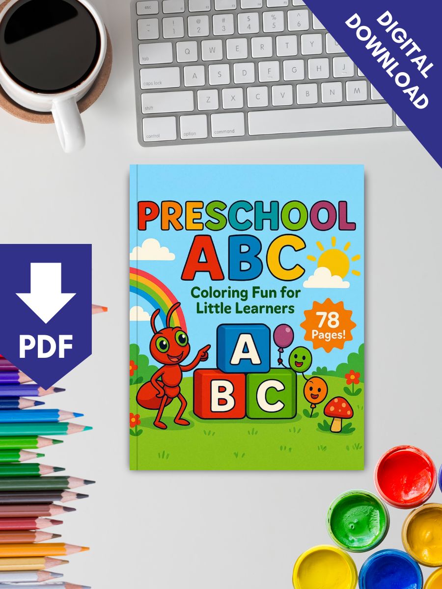 78 Preschool Alphabet Coloring - 1