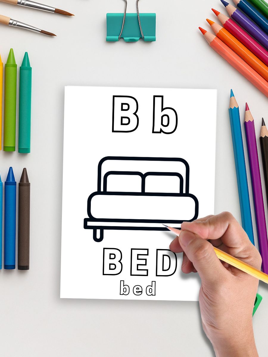 78 Preschool Alphabet Coloring - 4