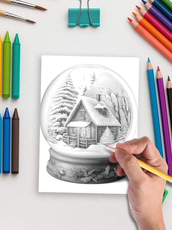 Crystal Worlds – 100 Fantasy Scenes Inside Crystal Balls - Image 4