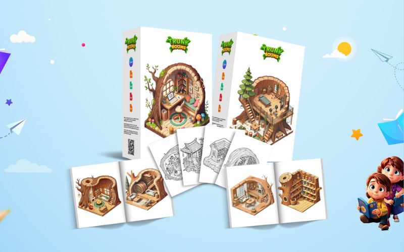TrunkRooms – PLR Coloring Pack