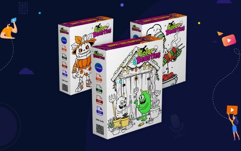 ColorBeasties Coloring Pack